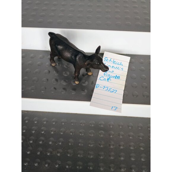 Schleich Limousin Black Dairy Calf Cow D-73527‎ 3" - Picture 2 of 4